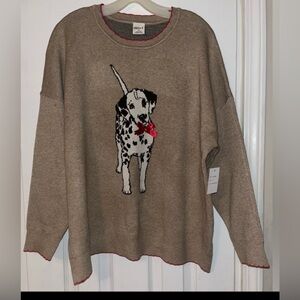 NWT, Nikka K Dog Lover’s Sweater, Size 1X